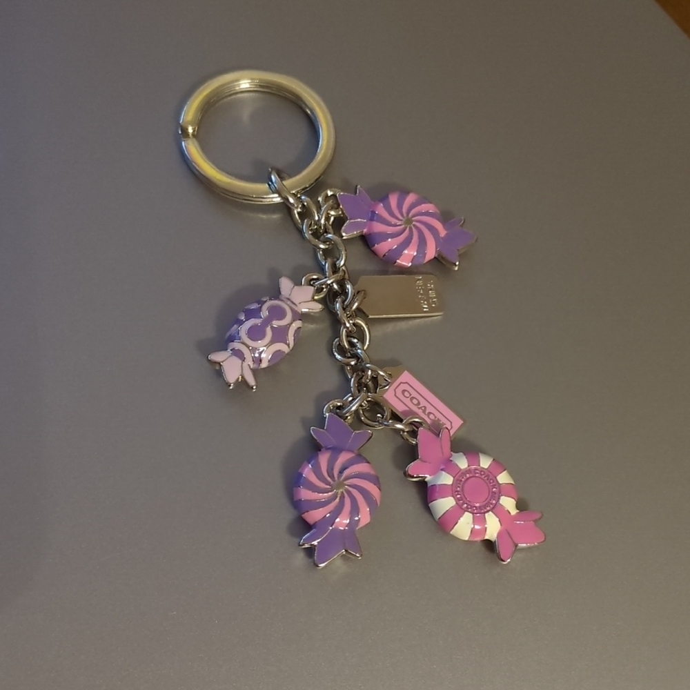 COACH Candy Keychain Purse Charm RARE - Picture 11 of 11
